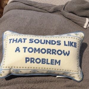 Needlepoint Pillow